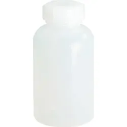 HÜnersdorff Weithalsflasche Gesamt-H.120mm Gesamt-D.64mm PE (LDPE) naturfarben Inh.250ml