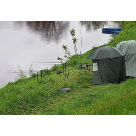 Wiltec Angelschirm 250 x 250 cm Grün