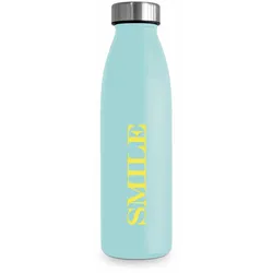 Design@Home Edelstahl Isolierflasche Smile 0,5l