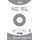 Exacompta Paquet 100 fiches bristol sous film- blanc quadrille 5x5 non perfore 125x200mm