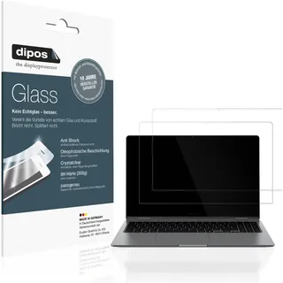 dipos I 2x Displayschutz 9H klar kompatibel mit Samsung Galaxy Book 5 Pro 360 Schutzfolie Anti-Shock Folie