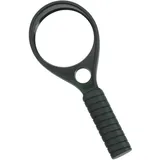 Ecobra Taschenlupe Leseglas Sport Tennisschläger 50/15mm 2,5/5-fach schwarz