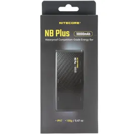 Nitecore Powerbank NB Plus, 10.000mAh Kapazität, wasserdicht, ultraleicht und kompakt