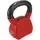 Tunturi Kugelhantel Kettlebell 10 kg rot