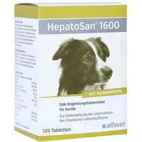 Alfavet HEPATOSAN 1600 Ergänzungsfutterm. f.Hunde/Katzen