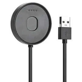 Akyga AK-SW-57 USB Ladekabel Kompatibel mit Ticwatch S2 / E2 1m schwarz Ladegerät