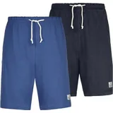 Jan Vanderstorm 2er Pack Schlafshorts CHARLE dunkelblau blau- 60/62