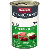 Animonda GranCarno Adult Schweinefleisch mit Hirsch und Apfel 400