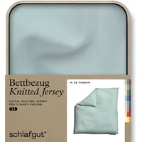 Schlafgut »Knitted Jersey uni, aus Bio-Baumwolle mit Elasthan, Reißverschluss«