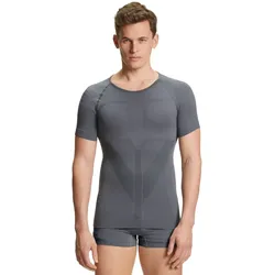 Falke Funktions-Tshirt Warm (maximale Bewegungsfreiheit) Kurzarm grau Herren