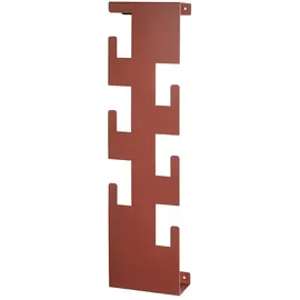 Haku-Möbel Wandgarderobe Korallenrot