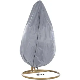 Beliani Wetterschutzhülle Chuva 200 x 200 x 120 cm Grau