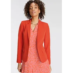 Kurzblazer, in Trendfarben, Gr. 42, orangerot, , 48464840-42