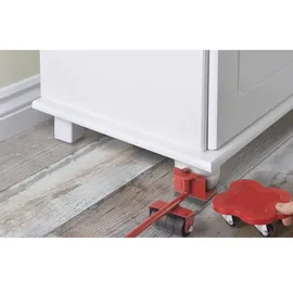 TOOLCRAFT TO-7753734 Möbel-Transportroller Traglast (max.): 400 kg