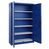 Californian Products CP Stahlschrank C 2000 Acurado 094600-000 S10000 enzianblau 120,0 x 40,0 x 195,0 cm, aufgebaut