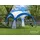 Swing&Harmonie Faltpavillon 4,5 x 4,5 m inkl. Solarmodul Blau