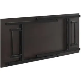 neu.haus Schreibtisch Alta Dunkelbraun / Schwarz