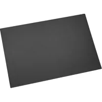 Läufer Scala Schreibtischunterlage, 45x65 cm, naturgenarbtes Rindsleder, schwarz,