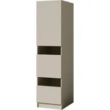 BASIC by Balculina BASIC Wäscheschrank 50 x 200 x 68 cm Weiß