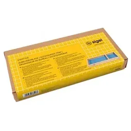 Sigel Schreibtisch-Organizer Eyestyle hellblau/dunkelgrau Bambus 2 Fächer 24,5 x 10,9 x 2,5 cm