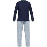 Bugatti Pyjama Florenz Blau 56 (XXL)