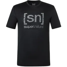 super.natural Logo Lines schwarz S