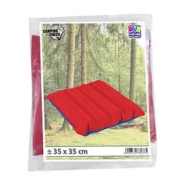 Happy People HAPPY PEOPLE® Sitzkissen aufblasbar blau, rot 35,0 x 35,0 cm, 1 St.