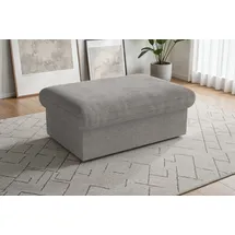 sit&more Polsterhocker Moreno 90 x 43 x 60 cm Grau