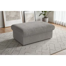 sit&more Polsterhocker Moreno 90 x 43 x 60 cm Grau