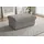 sit&more Polsterhocker Moreno 90 x 43 x 60 cm Grau