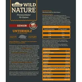 Dehner Wild Nature Unterholz Senior Trockenfutter 1,5 kg