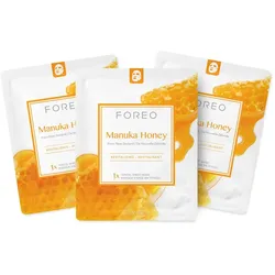 FOREO Sweden Farm To Face Collection Sheet Masks Manuka Honey 3 Stück