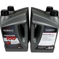 4x4L Xorbol Sägekettenöl 100 | mineralisch | mit Haftzusatz für Kettensägen | Kettenöl, Haftöl, Motorsägenöl, Kettensägenöl | 16 Liter