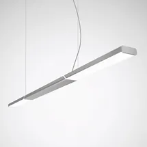 Trilux Parelia H-L 1-flg. 10 cm rechteckig silber