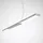 Trilux Parelia H-L 1-flg. 10 cm rechteckig silber