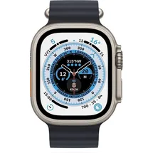 Apple Watch Ultra GPS+Cellular 49 mm Titaniumgehäuse, Ocean Armband mitternacht