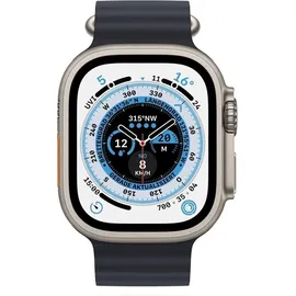 Apple Watch Ultra GPS+Cellular 49 mm Titaniumgehäuse, Ocean Armband mitternacht