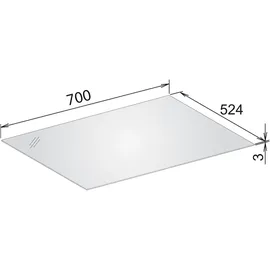 Keuco Abdeckplatte 31322309000 70 x 3 x 52,4 cm