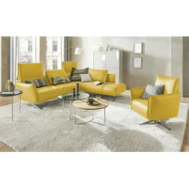 KOINOR Ecksofa Vineto ¦ gelb ¦ Maße (cm): B: 272 H: 83 T: 207.0