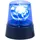 Lunartec LED-360°-Partyleuchte Blau