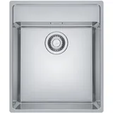 FRANKE Edelstahlspüle, rechteckig, 43/51 cm, (1 St) silberfarben