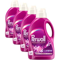 Perwoll Blütenrausch Waschmittel (27 Waschladungen), Feinwaschmittel reinigt sanft und erneuert Farben und Fasern, für alle farbigen Textilien, Color Waschmittel mit Dreifach-Renew-Technologie