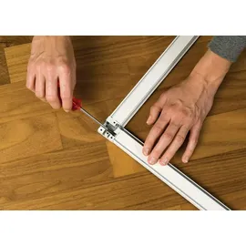 Tesa Fliegengitter ALU Comfort 120 x 150 cm Weiß