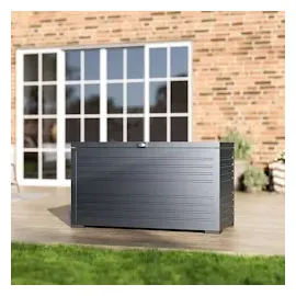 Weide Gartenbox | Robuste 284L Aufbewahrungslösung | 100% x 64 x 46 cm