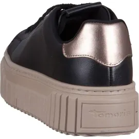 TAMARIS Damen Schnürer Leder schwarz 42