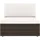 vidaXL Garten-Lounge-Set 5-tlg. braun