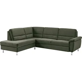 CALIZZA INTERIORS »Onyx L-Form«, Ottomane links oder rechts, wahlweise mit Bettfunktion, Breite 257 cm