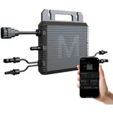 Marstek Mikro-Wechselrichter 800W (Upgrade 2026), Mikrowechselrichter für Balkonkraftwerk, 2MPPT, 0% MwSt, IP-67, WiFi, App-Steuerung, Plug & Play, für Photovoltaik-Module