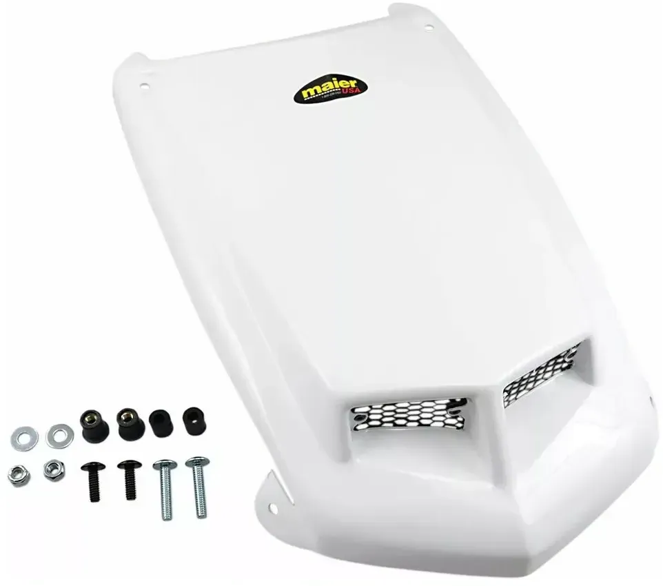 Maier 509751 Motorradverkleidung - White / Carbon Fiber - One Size