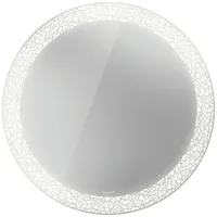 Duravit Happy D.2 Plus Spiegel rund mit integrierter Beleuchtung, Sensor-Version, 900x900x47mm, Weiß Matt, HP7481G00000000,